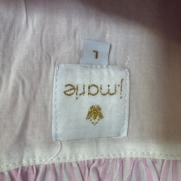 J Marie embroidered Carmel Top size L Retail $118.  #128 - Picture 11 of 12